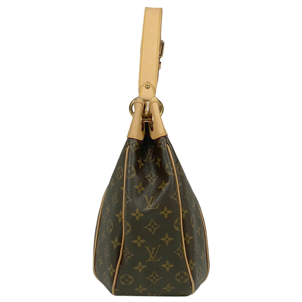 Louis Vuitton Bag Monogram Shoulder Hobo Galliera One Brown